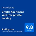 Crystal With Free Private Parking Of Stayinthess