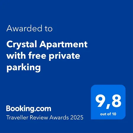 Crystal With Free Private Parking Of Stayinthess