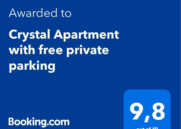 Crystal With Free Private Parking Of Stayinthess